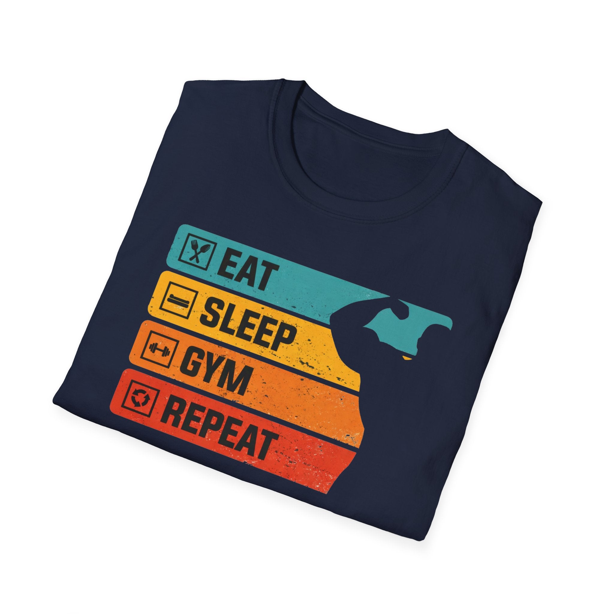 Eat Sleep Gym Repeat T-Shirt