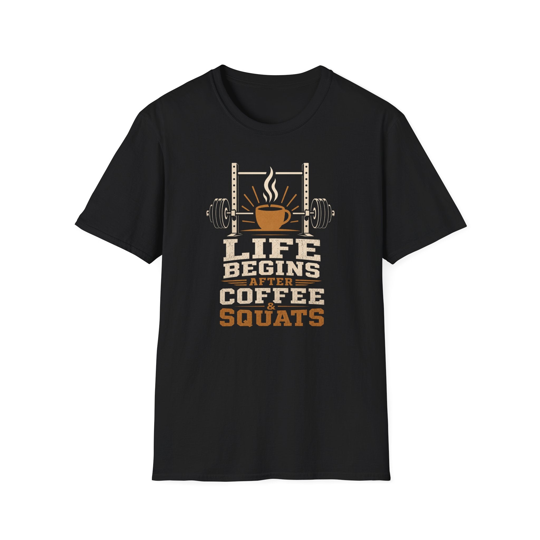 Life Begins After Coffee And Squats T-Shirt