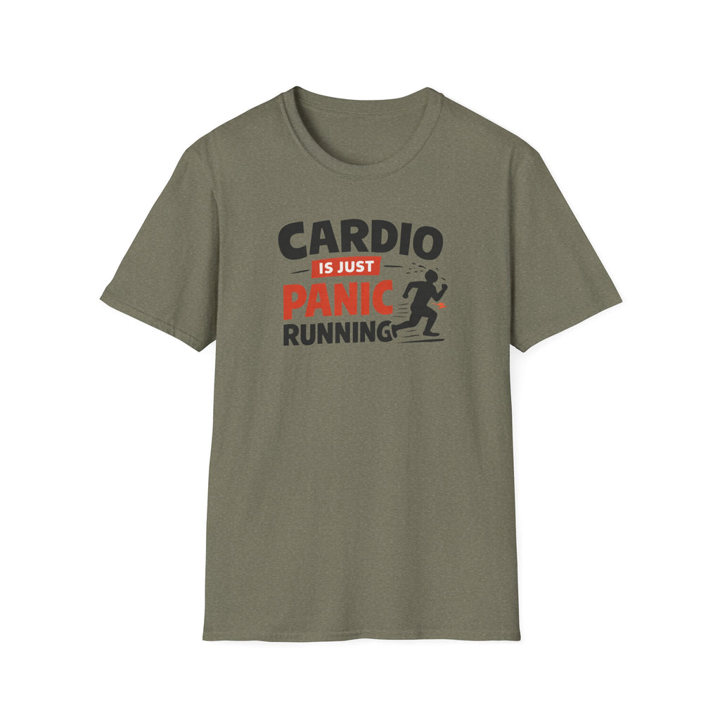 Cardio Is Just Panic Running T-Shirt