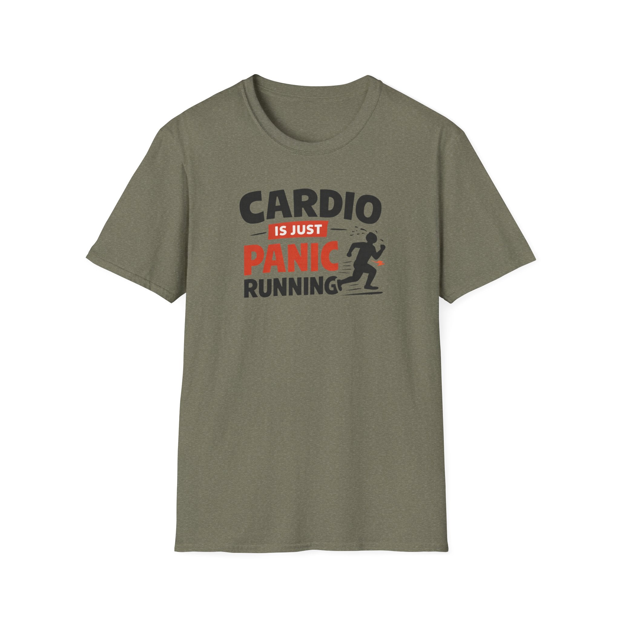 Cardio Is Just Panic Running T-Shirt