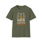 Life Begins After Coffee And Squats T-Shirt