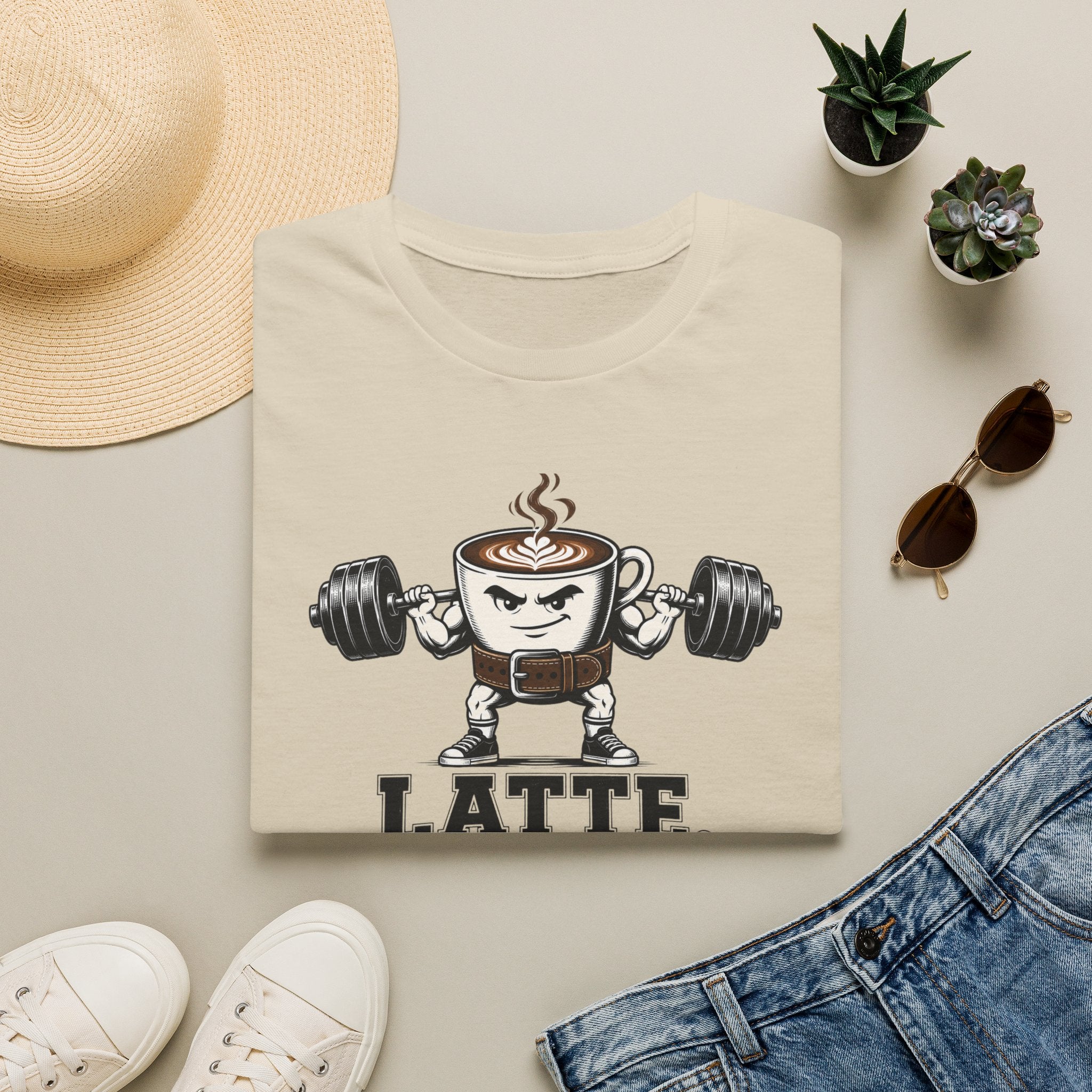 Latte. Lift. Leg Day T-Shirt