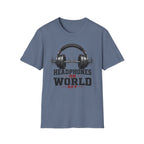 Headphones ON T-Shirt
