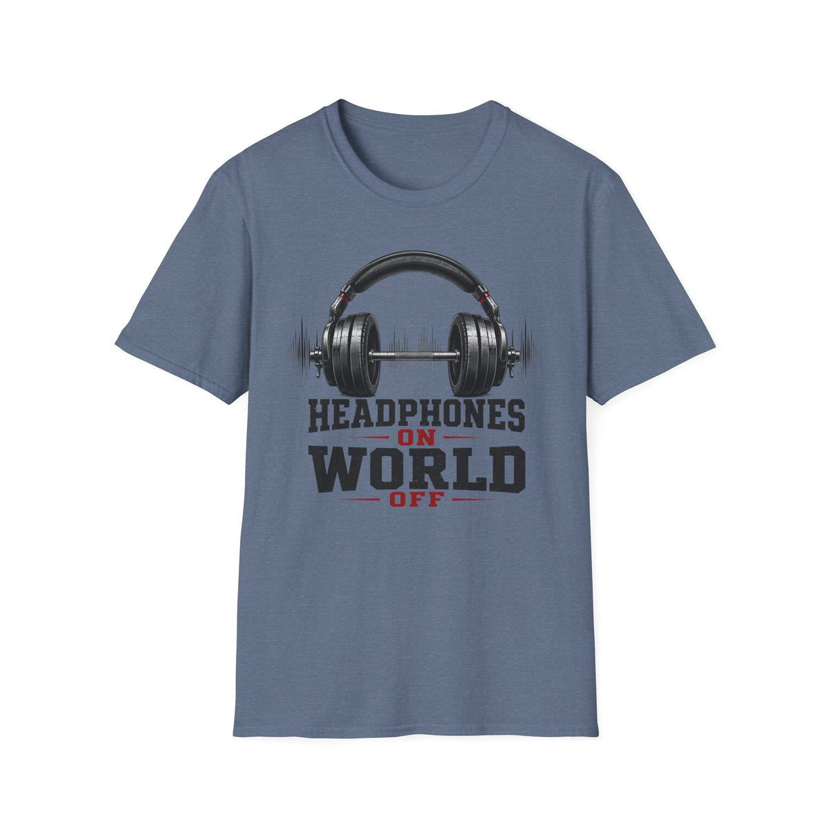 Headphones ON T-Shirt