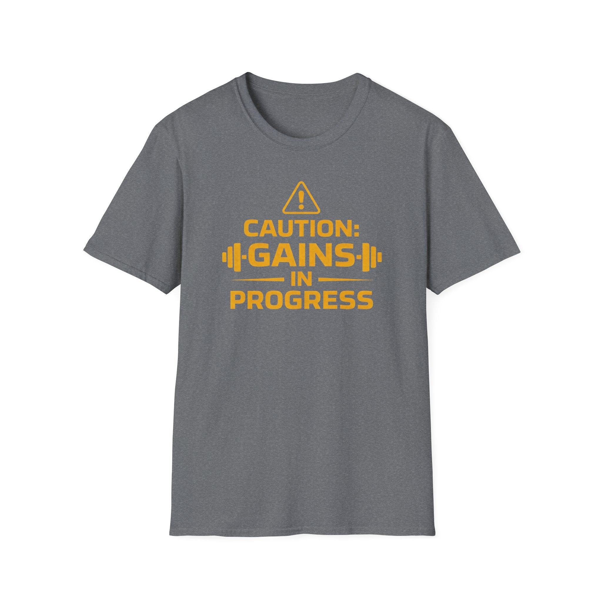 Caution Gains In Progress T-Shirt