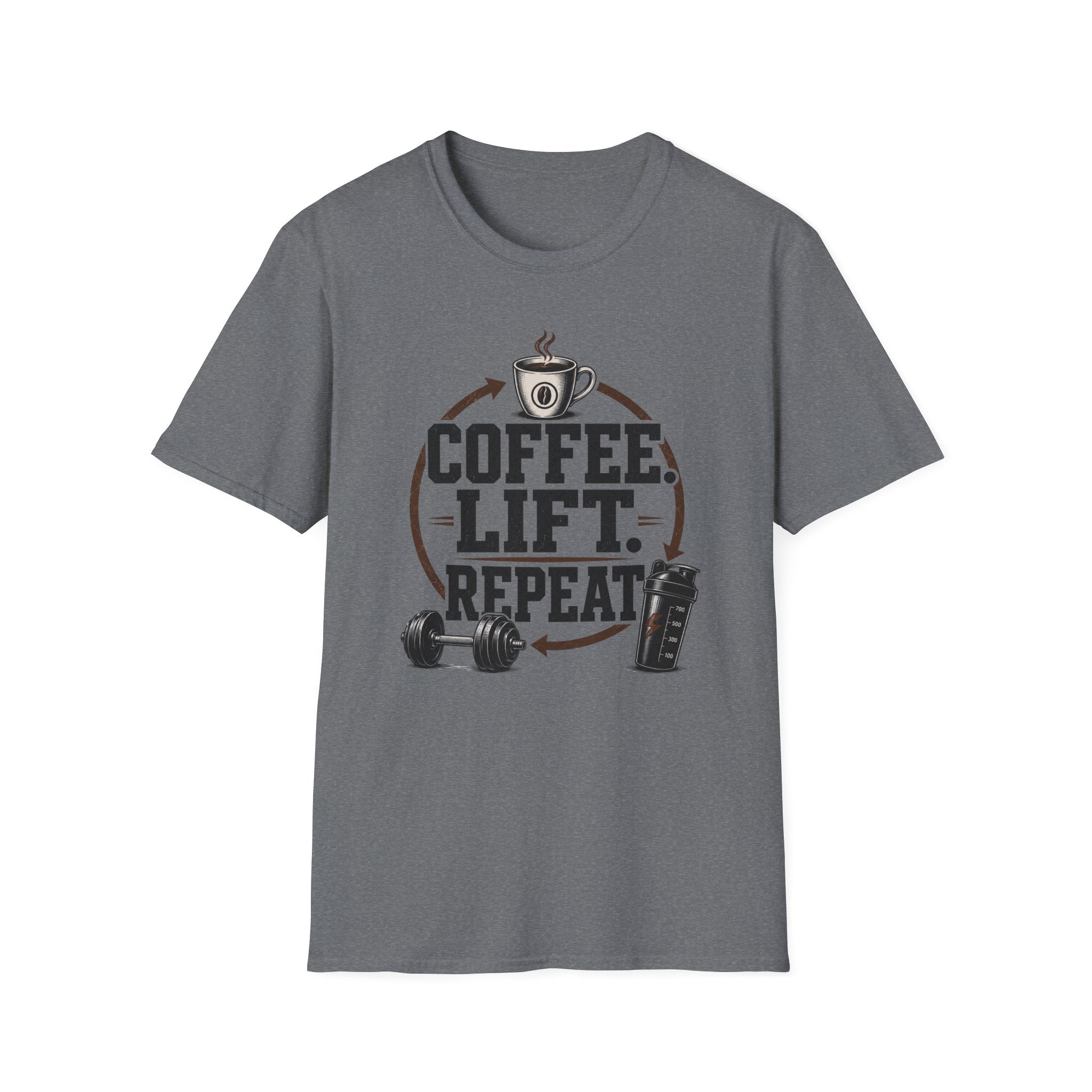 Coffee. Lift. Repeat T-Shirt