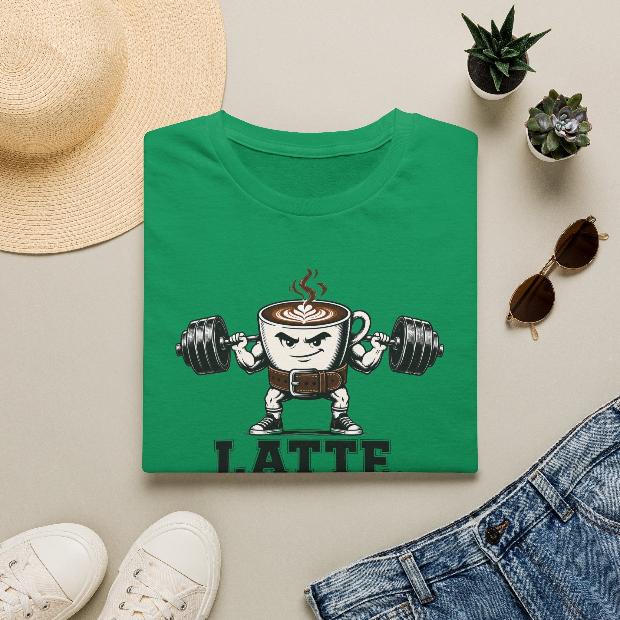 Latte. Lift. Leg Day T-Shirt