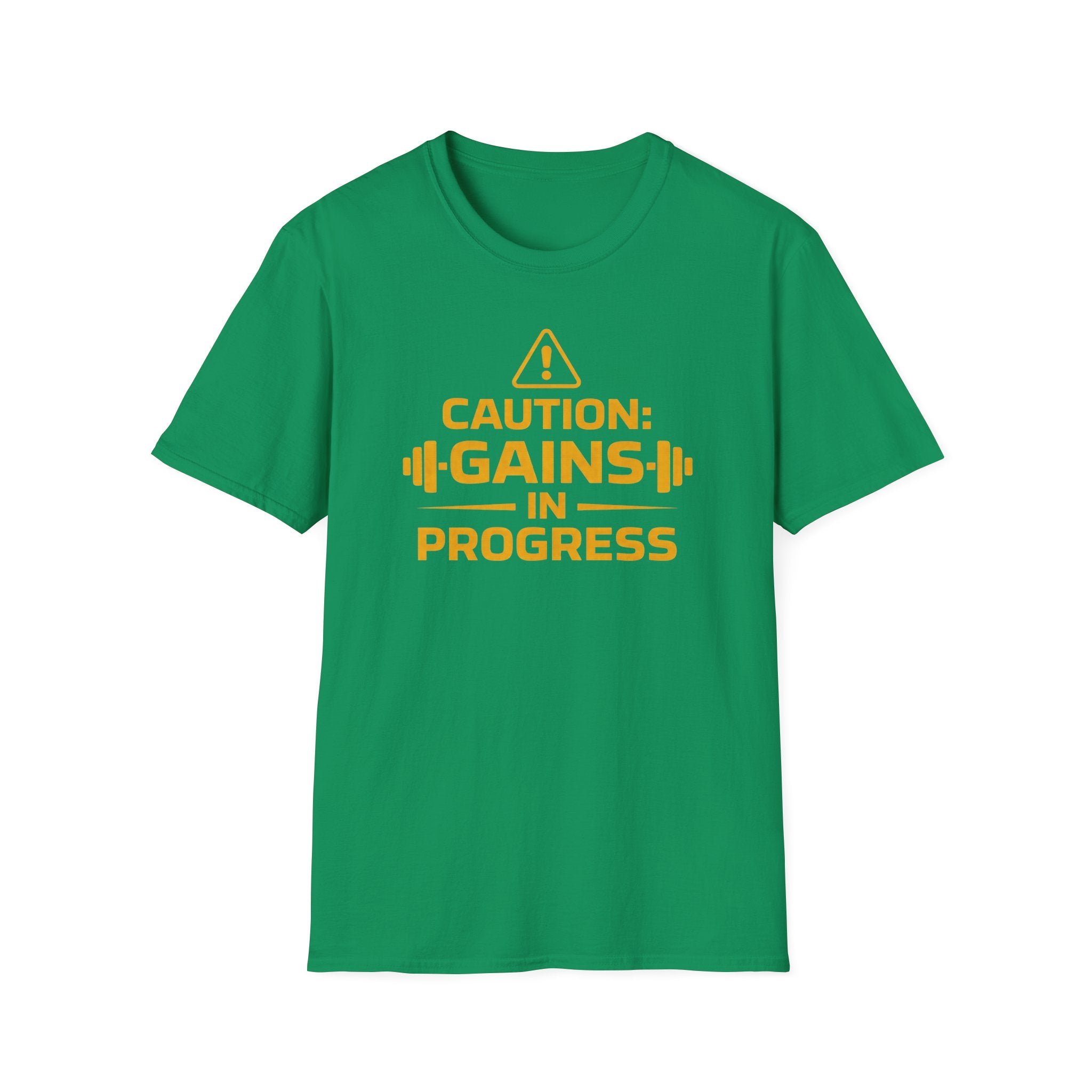Caution Gains In Progress T-Shirt