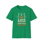 Life Begins After Coffee And Squats T-Shirt