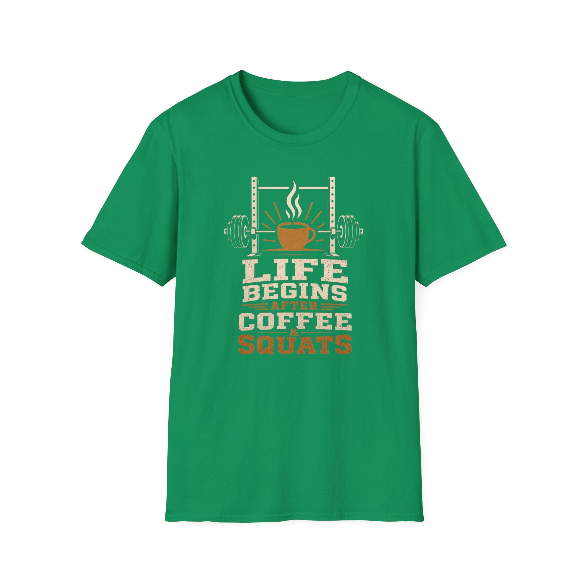 Life Begins After Coffee And Squats T-Shirt