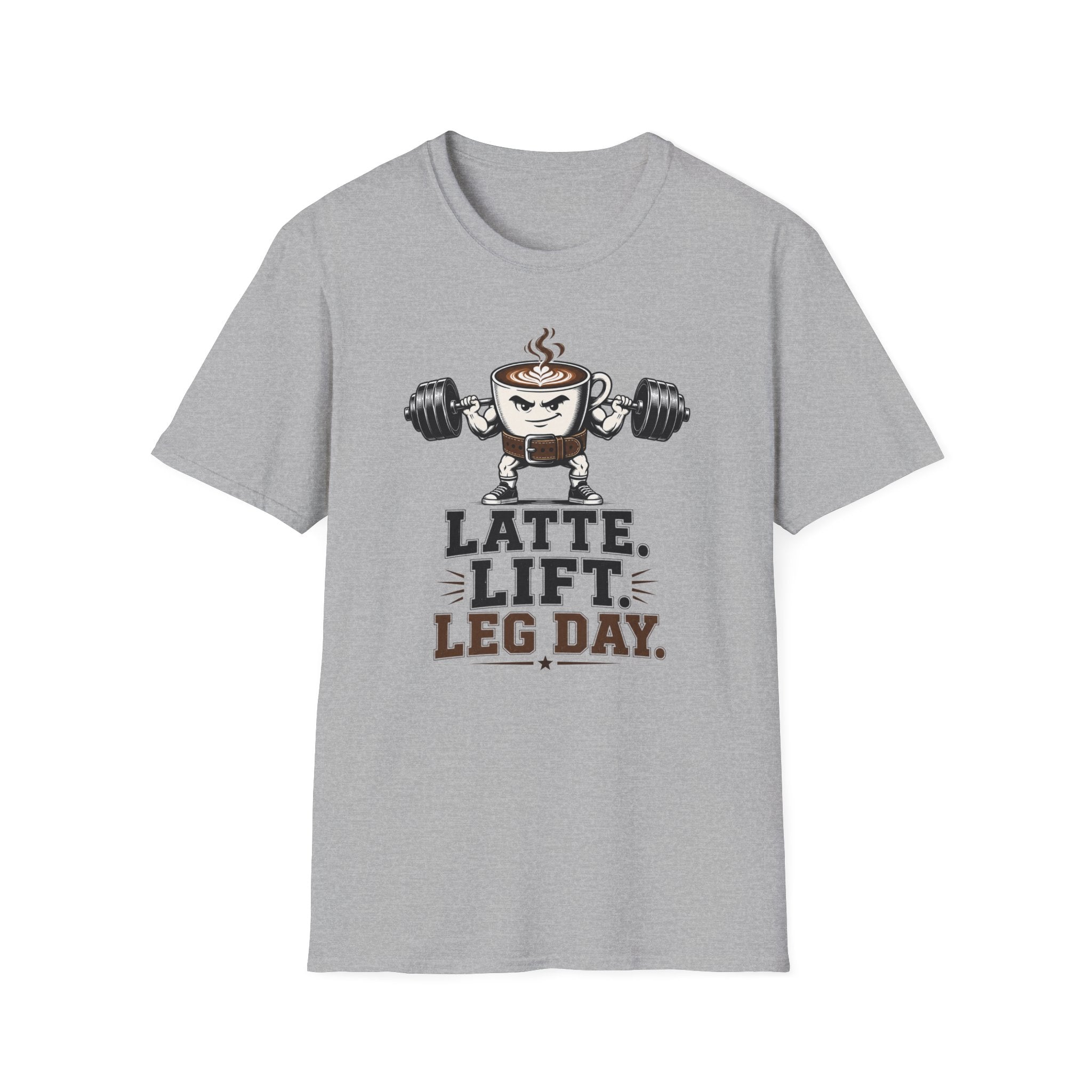 Latte. Lift. Leg Day T-Shirt