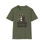 Powered by Coffee And Creatine T-Shirt