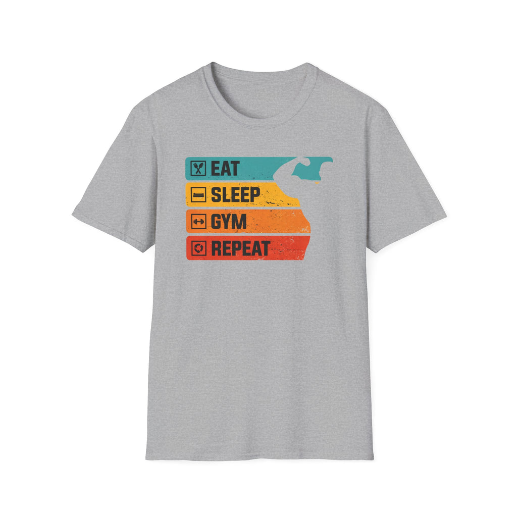 Eat Sleep Gym Repeat T-Shirt
