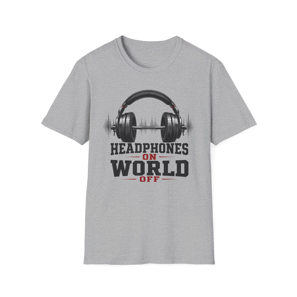 Headphones ON T-Shirt