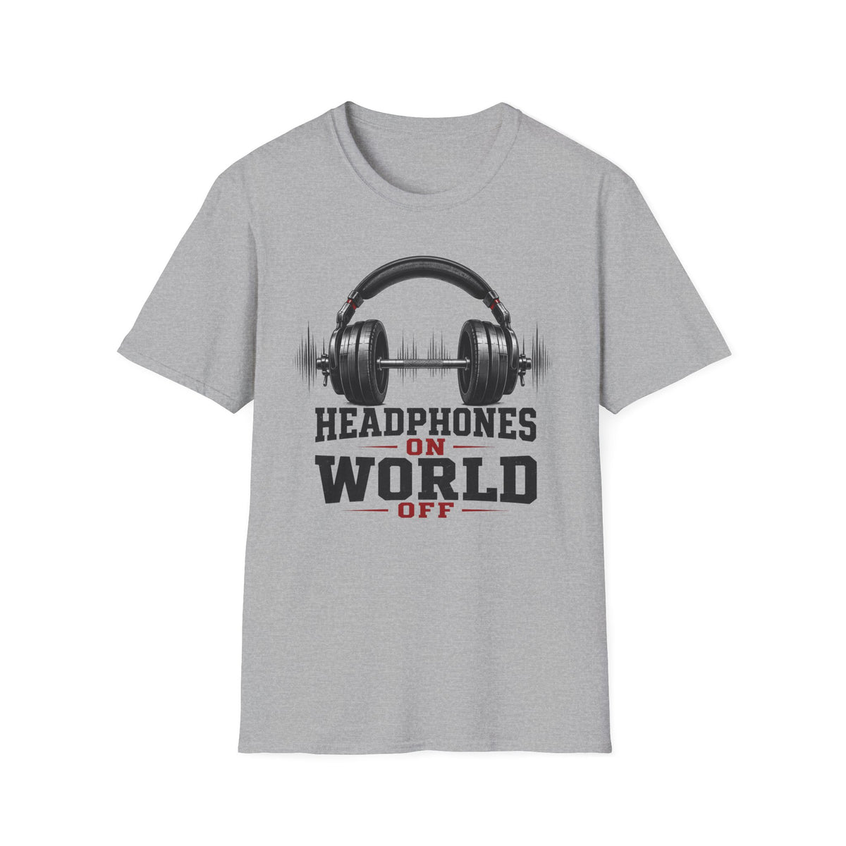 Headphones ON T-Shirt