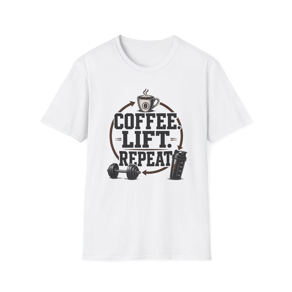 Coffee. Lift. Repeat T-Shirt