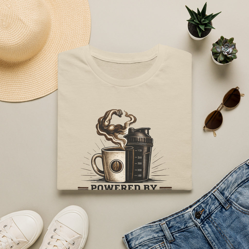 Powered by Coffee And Creatine T-Shirt