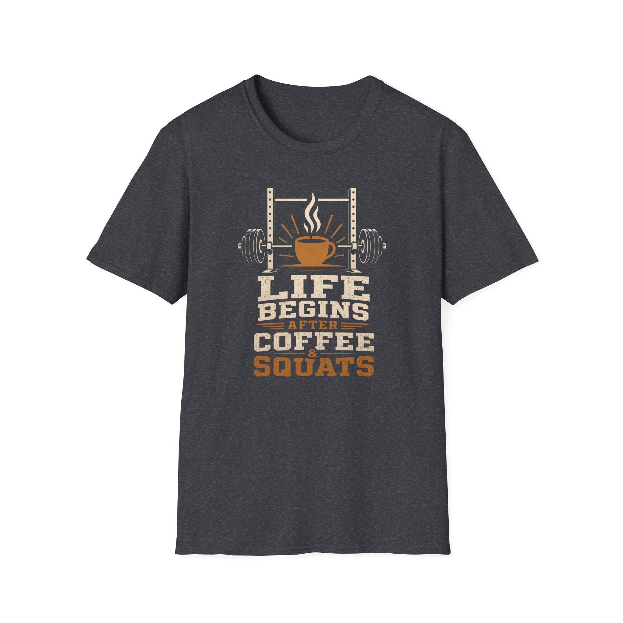 Life Begins After Coffee And Squats T-Shirt