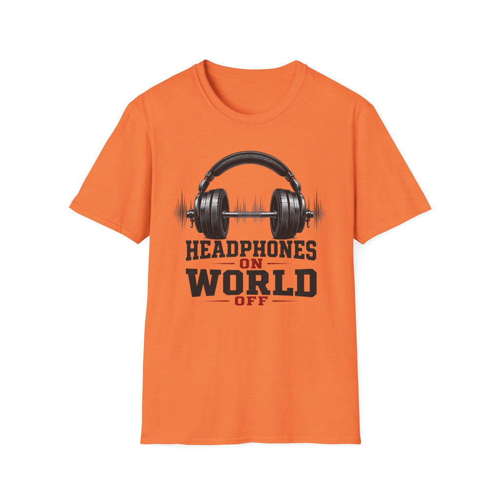 Headphones ON T-Shirt