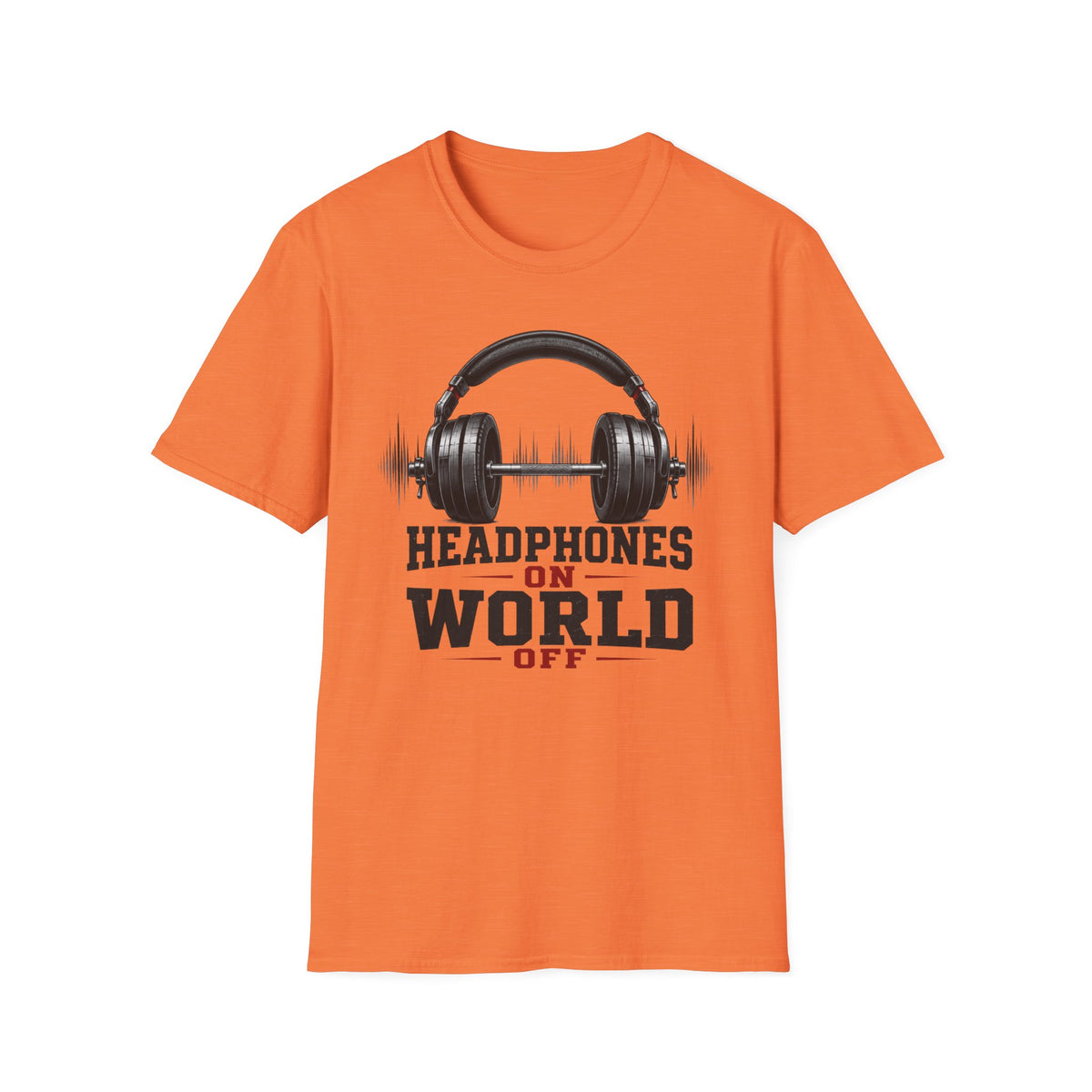 Headphones ON T-Shirt