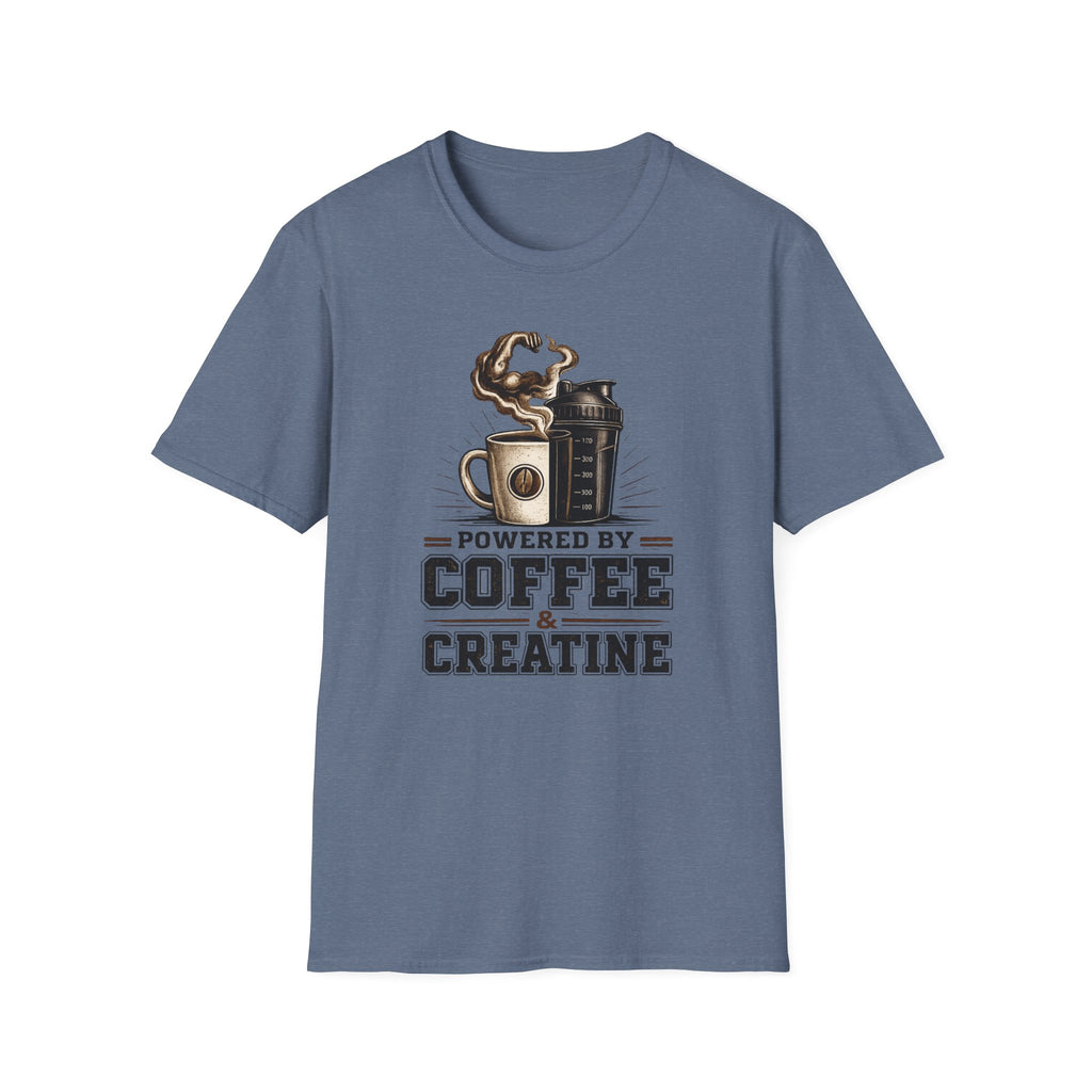 Powered by Coffee And Creatine T-Shirt