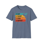 Eat Sleep Gym Repeat T-Shirt