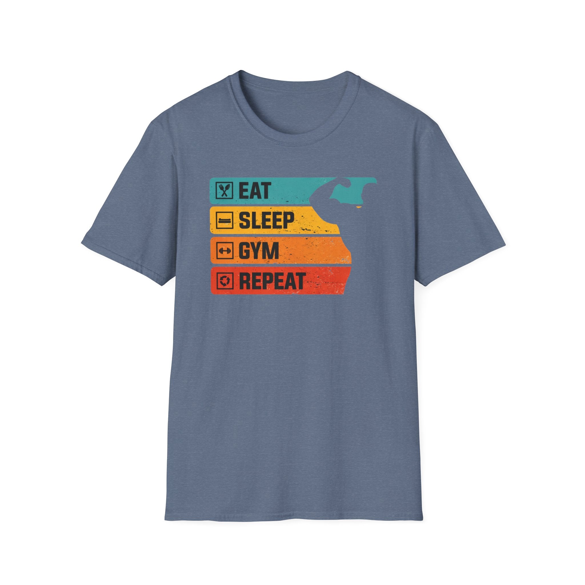 Eat Sleep Gym Repeat T-Shirt