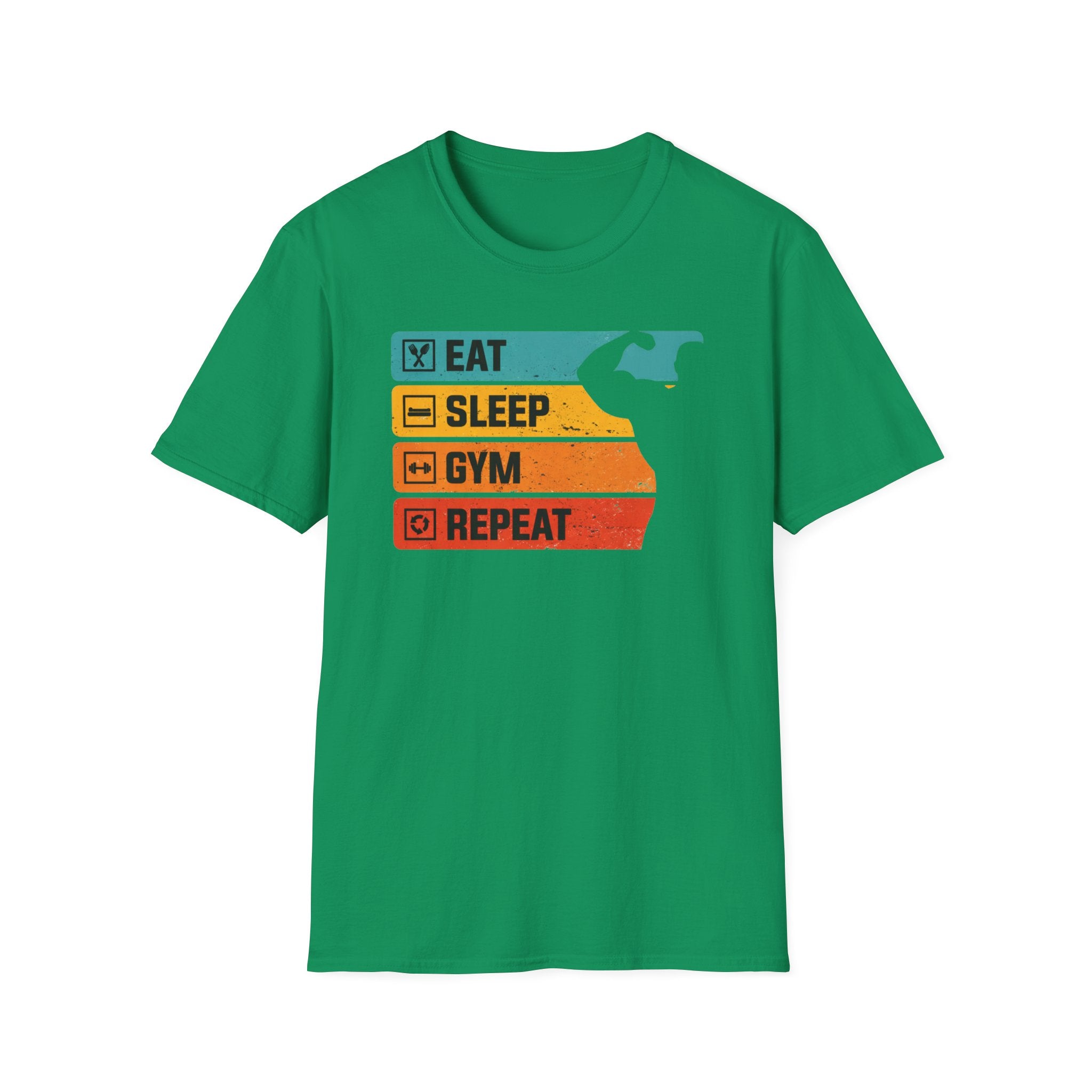 Eat Sleep Gym Repeat T-Shirt