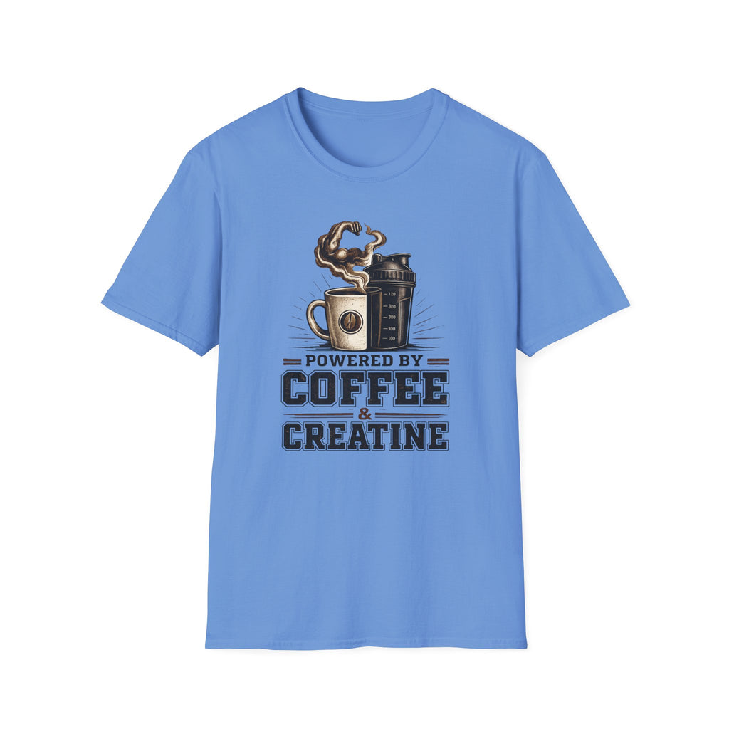 Powered by Coffee And Creatine T-Shirt