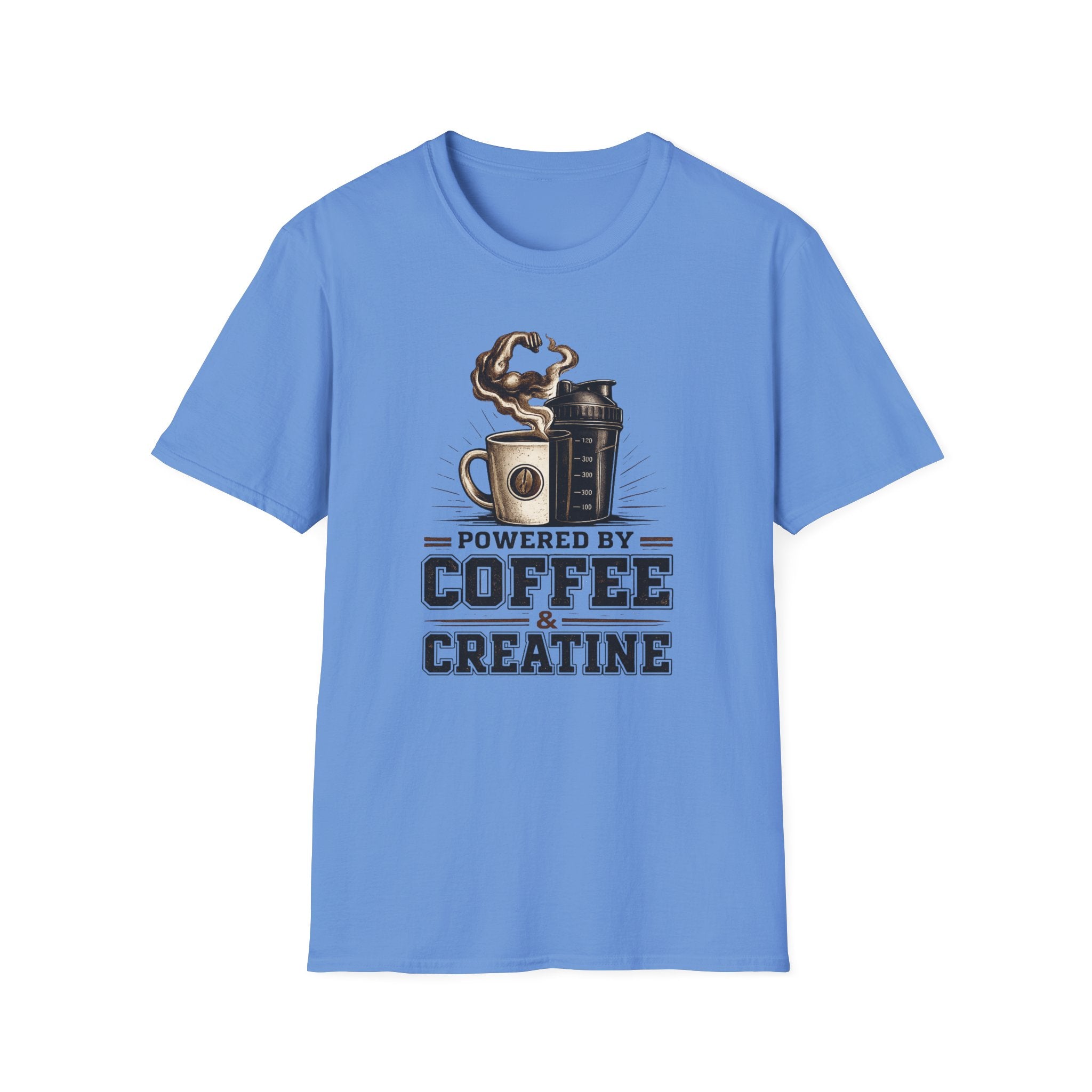 Powered by Coffee And Creatine T-Shirt
