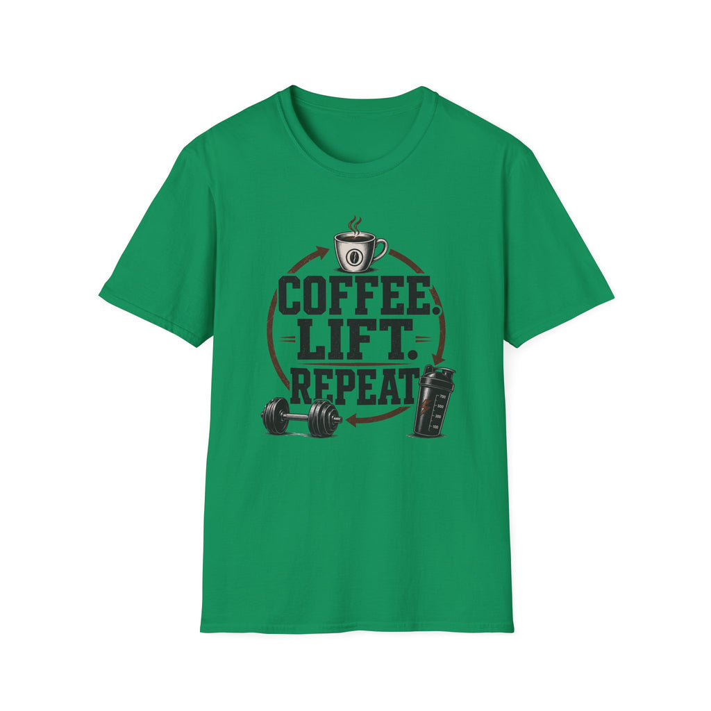Coffee. Lift. Repeat T-Shirt