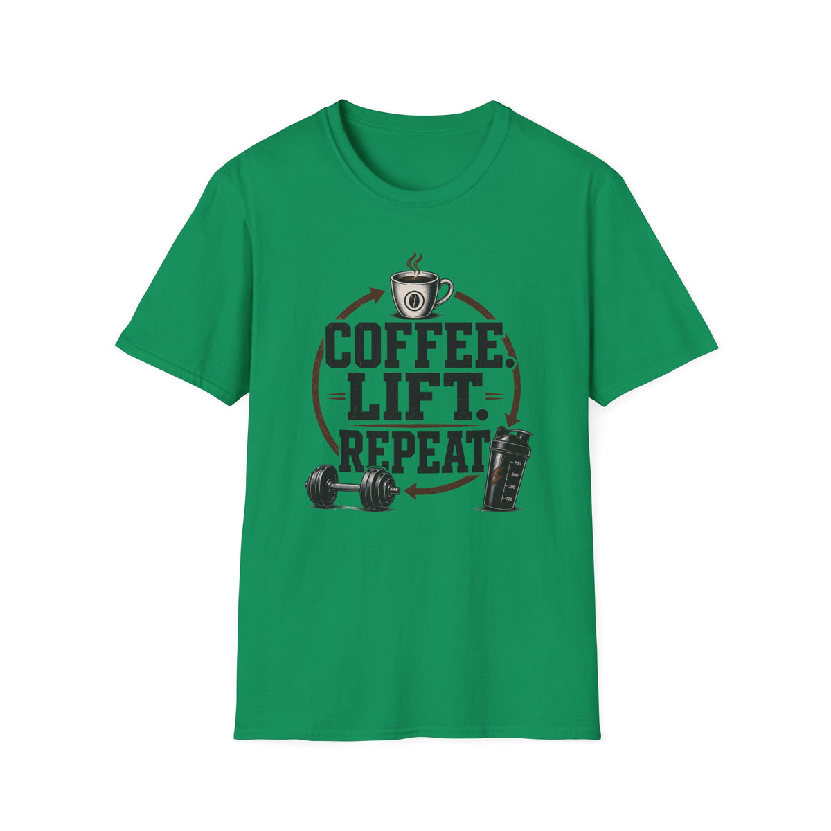 Coffee. Lift. Repeat T-Shirt