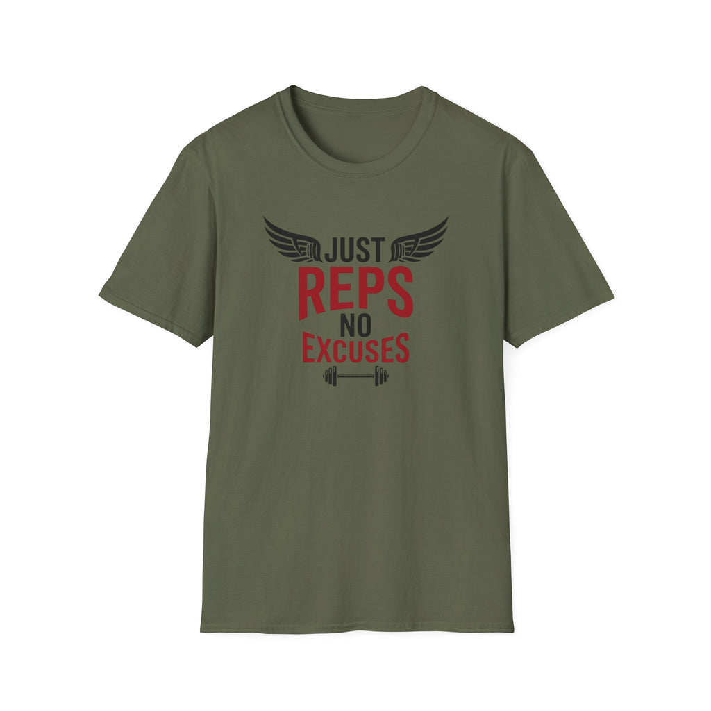 Just Reps No Excuses T-Shirt