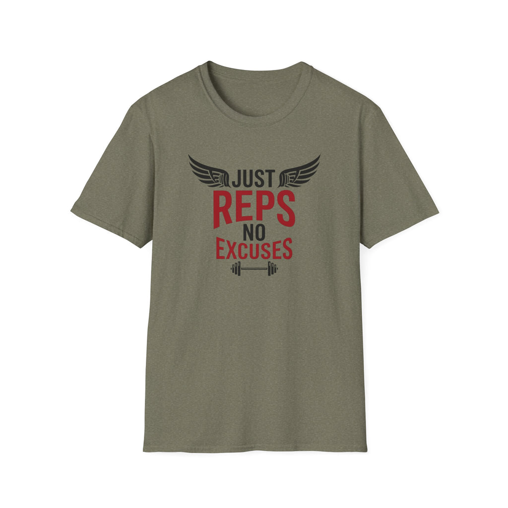 Just Reps No Excuses T-Shirt