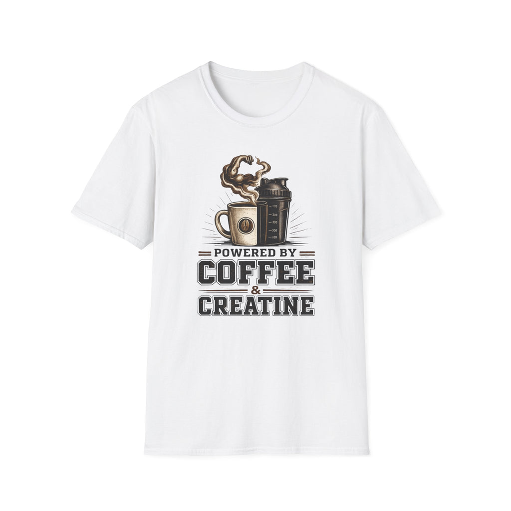 Powered by Coffee And Creatine T-Shirt