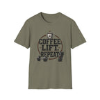 Coffee. Lift. Repeat T-Shirt