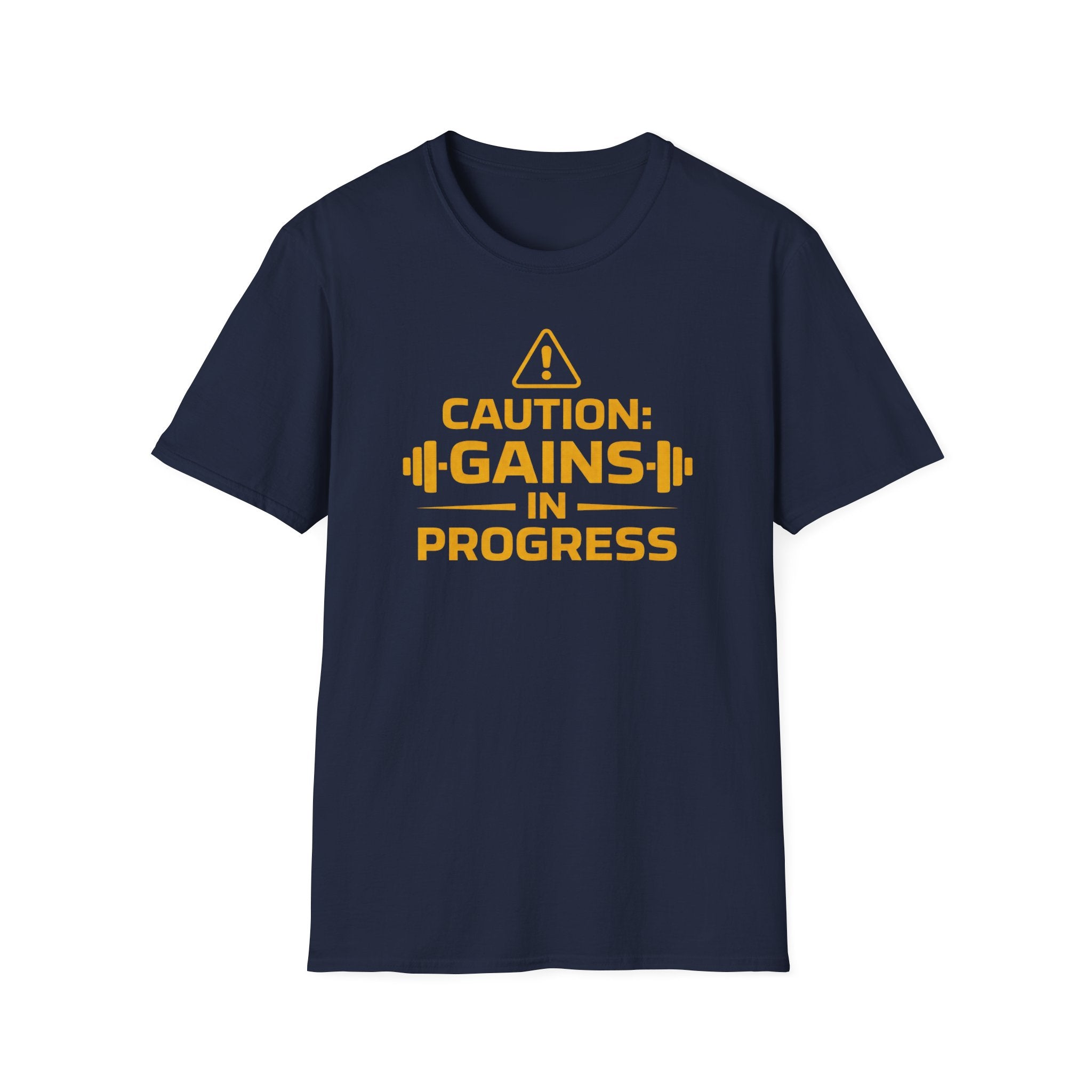 Caution Gains In Progress T-Shirt