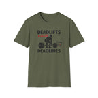 Deadlifts before Deadlines T-Shirt