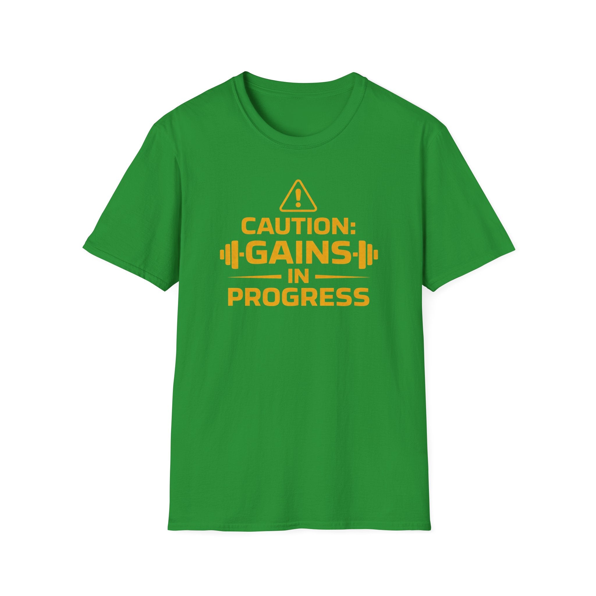 Caution Gains In Progress T-Shirt