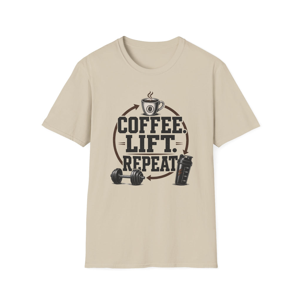 Coffee. Lift. Repeat T-Shirt