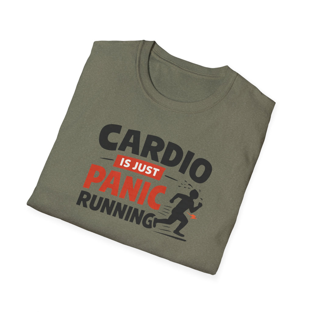 Cardio Is Just Panic Running T-Shirt