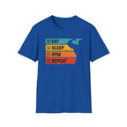 Eat Sleep Gym Repeat T-Shirt