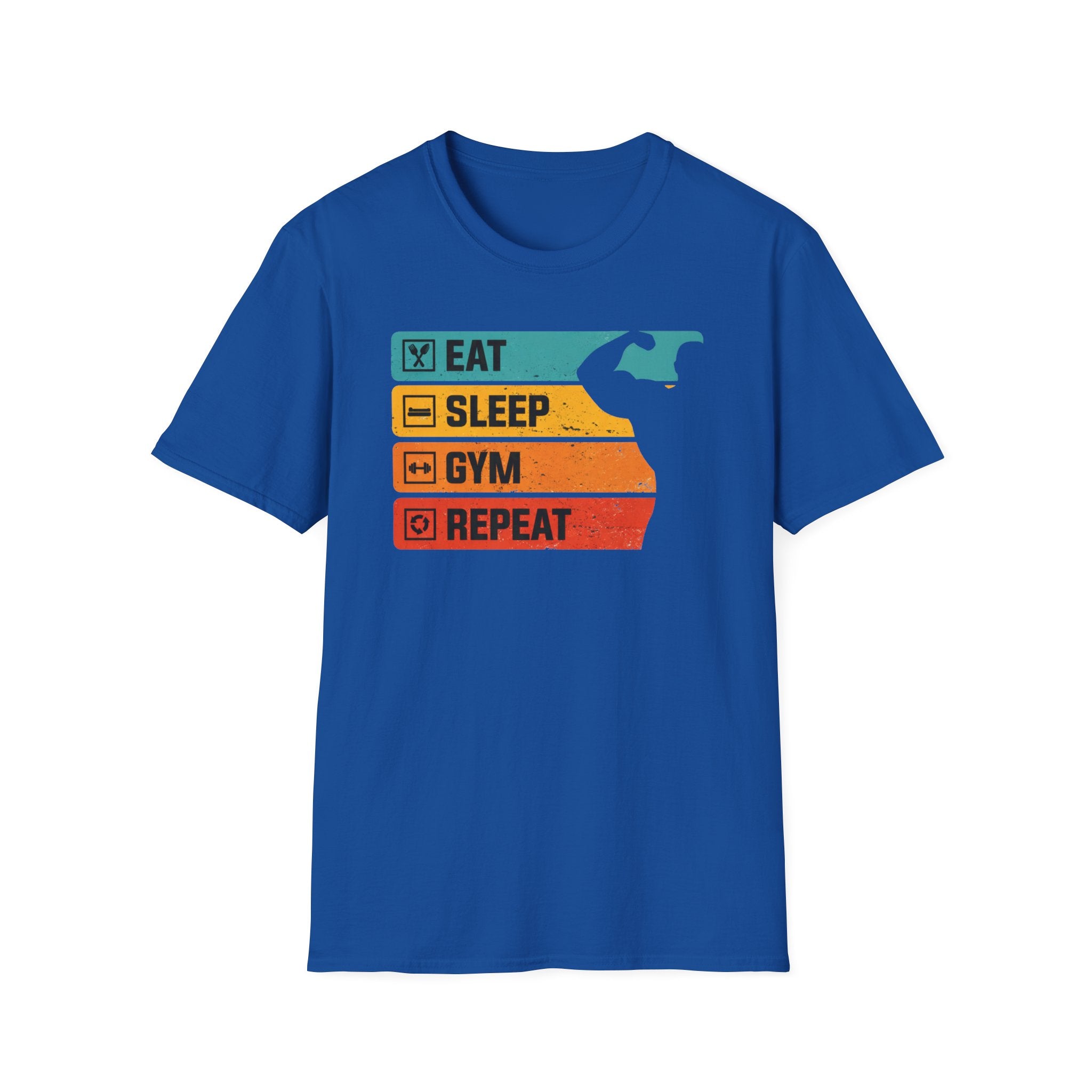 Eat Sleep Gym Repeat T-Shirt