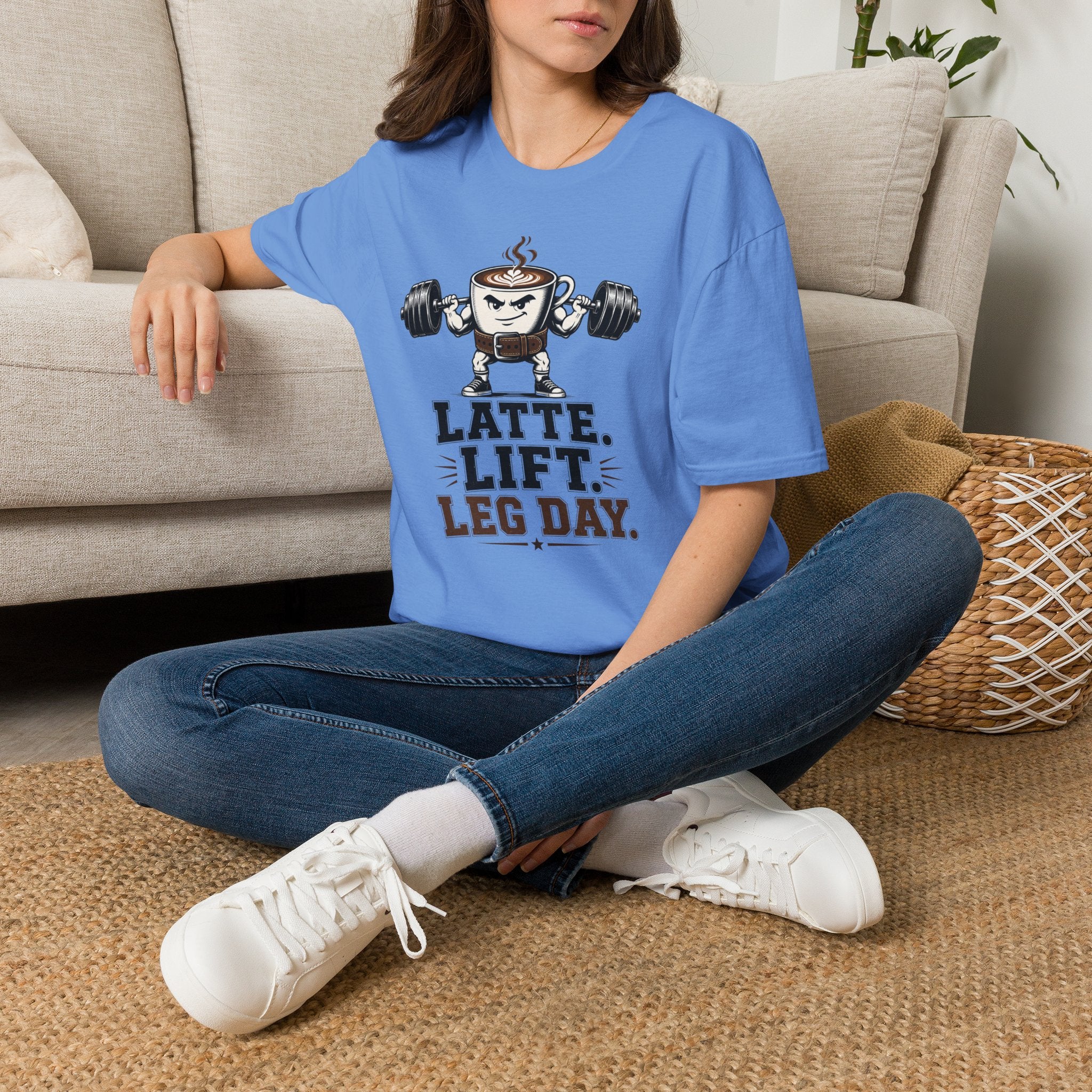Latte. Lift. Leg Day T-Shirt