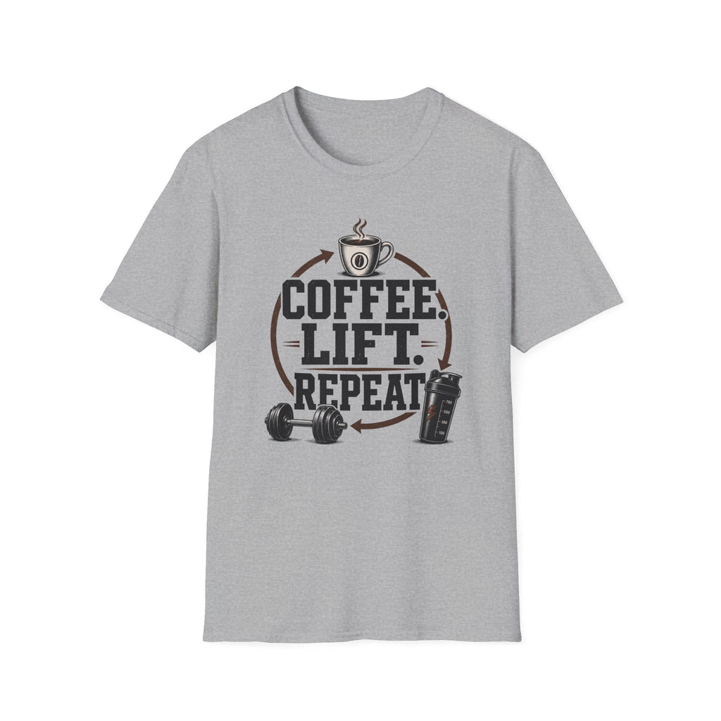Coffee. Lift. Repeat T-Shirt