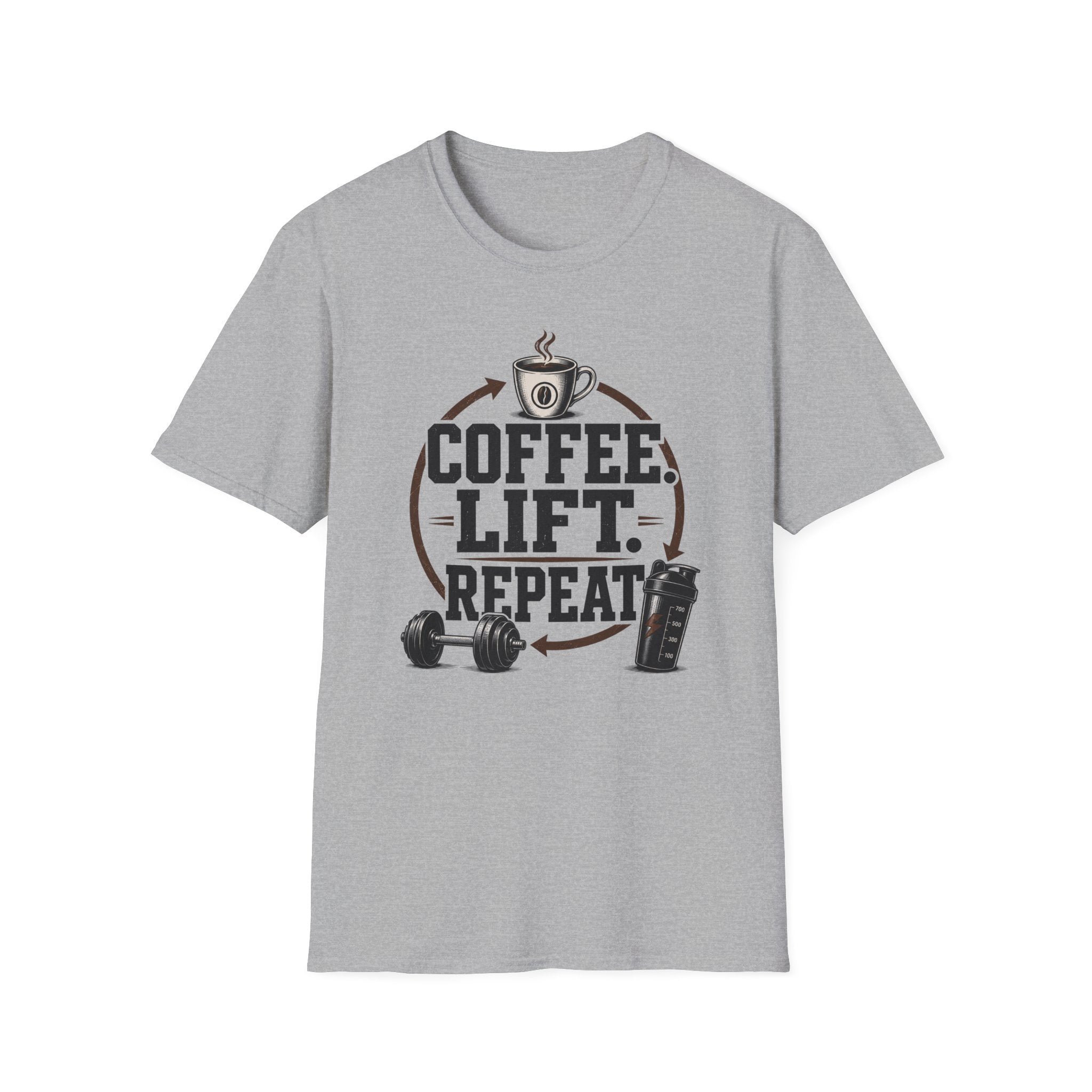 Coffee. Lift. Repeat T-Shirt