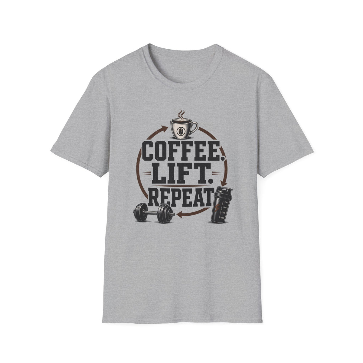 Coffee. Lift. Repeat T-Shirt