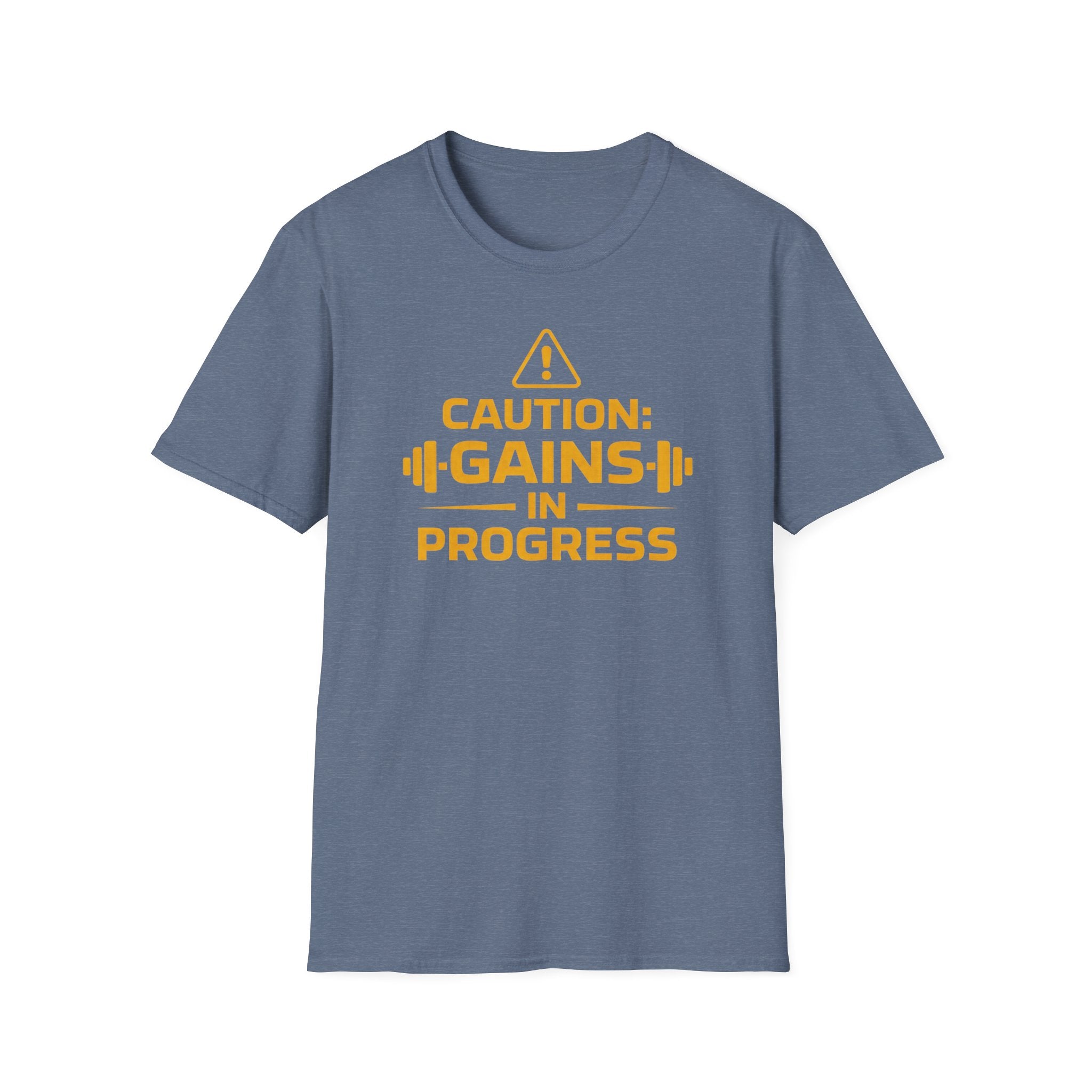Caution Gains In Progress T-Shirt