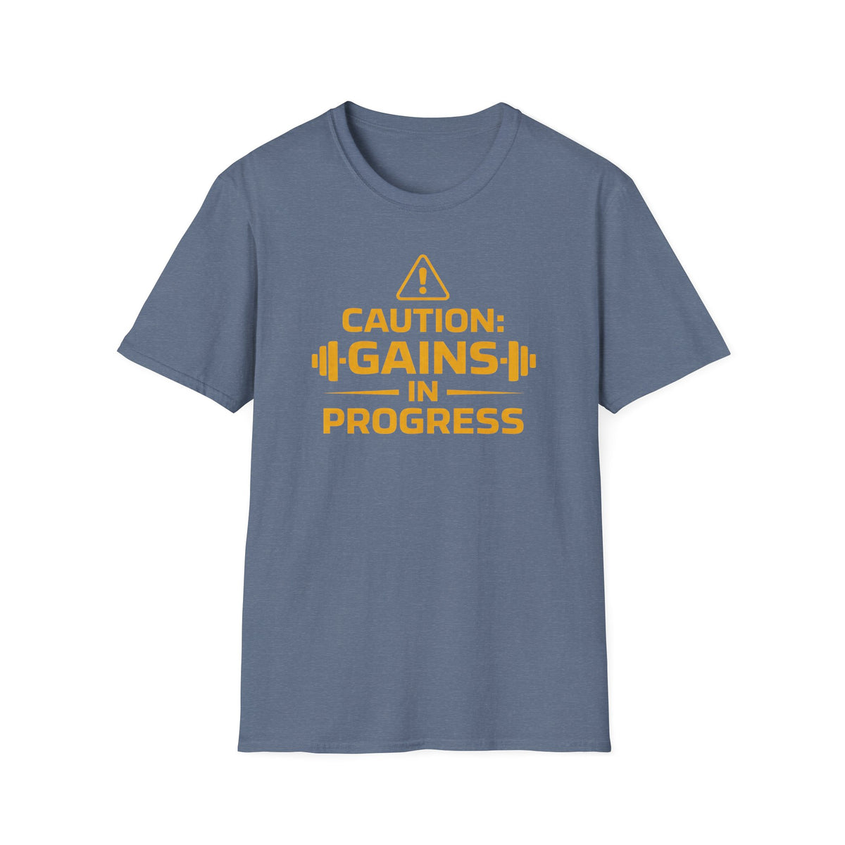 Caution Gains In Progress T-Shirt