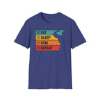 Eat Sleep Gym Repeat T-Shirt